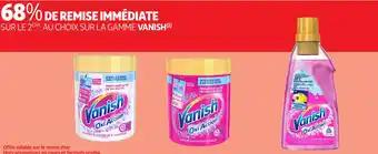 VANISH Sur la gamme
