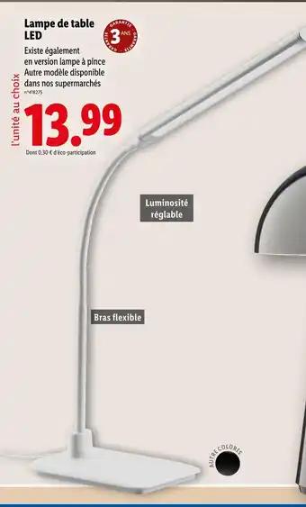 Lampe de table LED