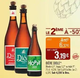 Biere diole 75 cl 