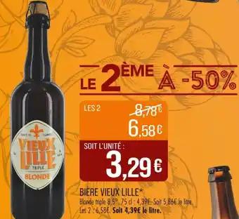 VIEUX LILLE Bière 75 cl 