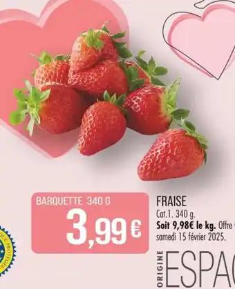 Fraise 340 g 