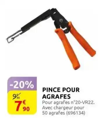 Pince pour agrafes