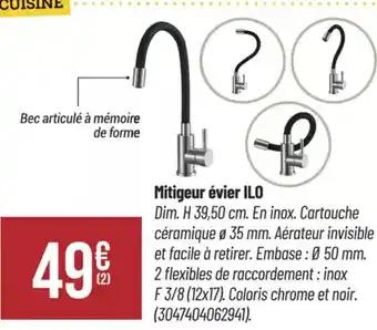 ILO Mitigeur évier