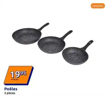 Poêles 3 pièces