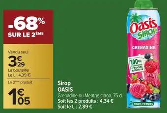 OASIS Sirop 75 cl 