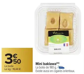 Mini baklawa 180 g 