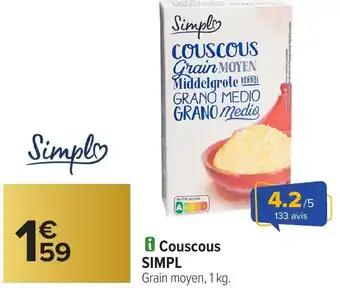 SIMPL Couscous 1 kg 