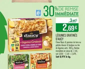 D'AUCY Légumes gratinés