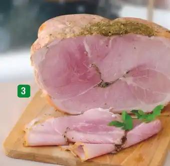 Jambon rôti aux herbes