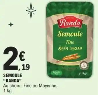Semoule randa 1 kg 