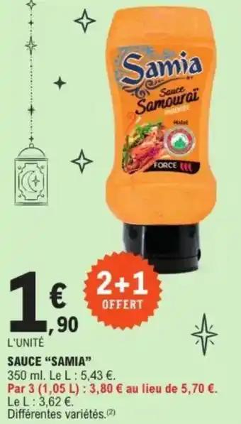 Sauce samia 350 ml 