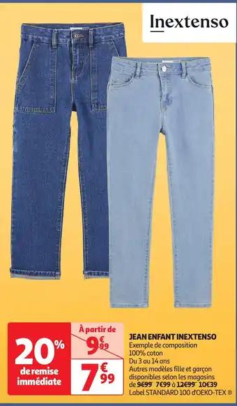 INEXTENSO Jean enfant