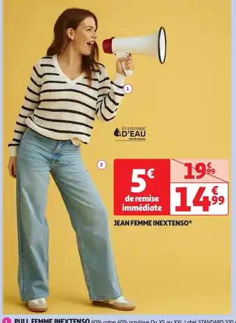 INEXTENSO Jean femme