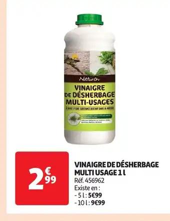 Vinaigre de désherbage