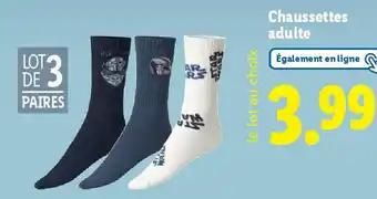 Chaussettes adulte