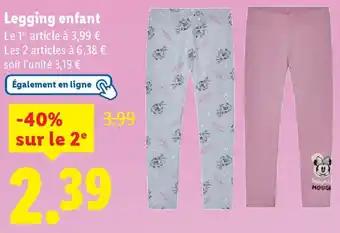 Legging enfant