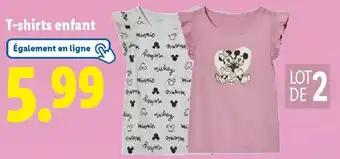 T-shirts enfant