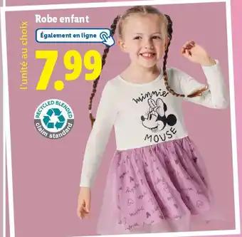 Robe enfant