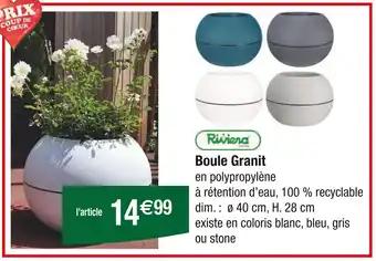 RIVIERA Boule Granit