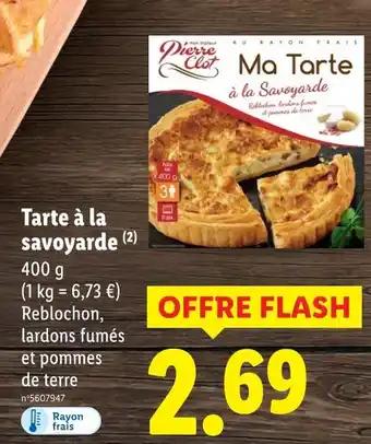 Tarte à la savoyarde