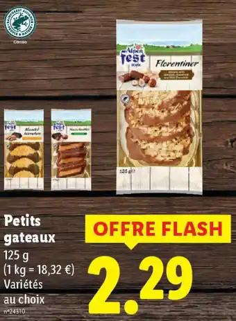 Petits gateaux 125 g