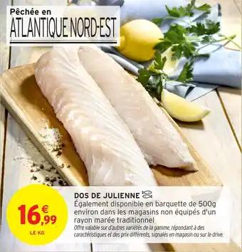 Dos de julienne