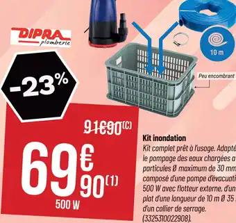 Kit inondation