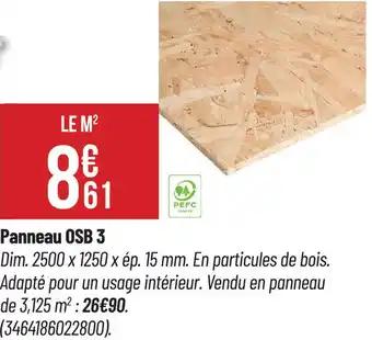 Panneau OSB 3