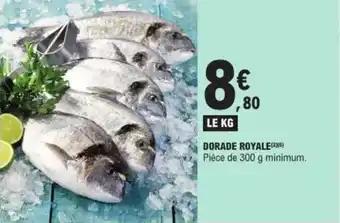 Dorade royale 300 g