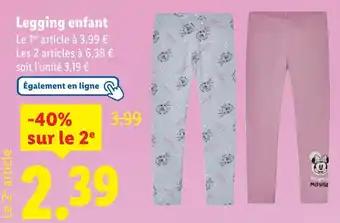 Disney Legging enfant