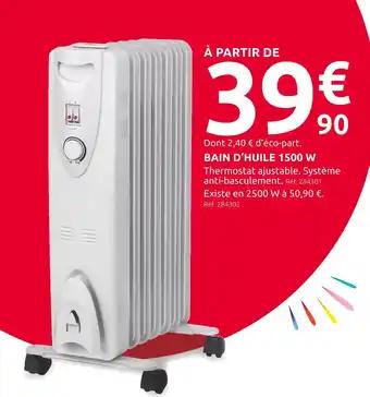 Bain d'huile 1500 w