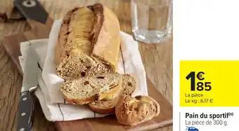 Pain du sportif 300 g
