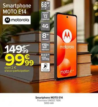 Smartphone MOTO E14