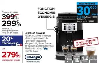 Expresso broyeur