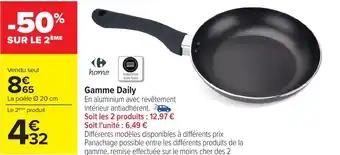 Gamme Daily Ø20 cm