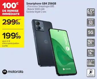 Smartphone G84 256GB