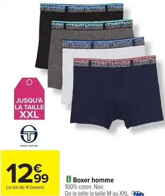 Boxer homme