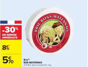 Brie bon mayennais