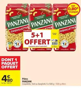 PANZANI Pâtes