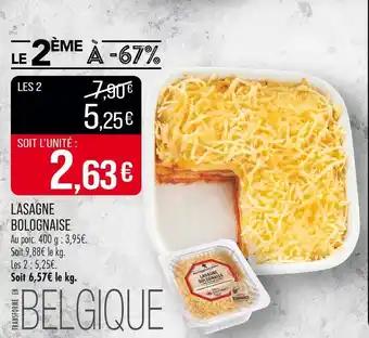 Lasagne bolognaise