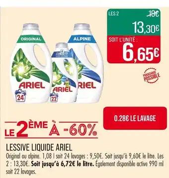 ARIEL Lessive liquide