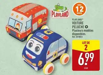 PLAYLAND Voiture Peluche