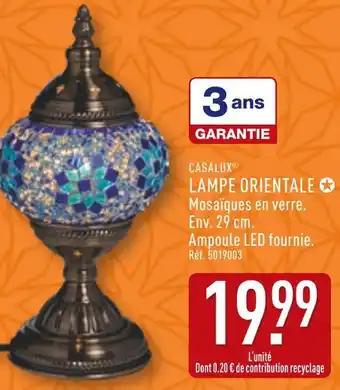 CASALUX Lampe orientale