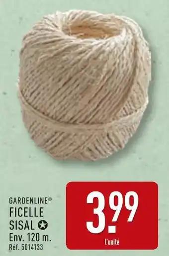 GARDENLINE Ficelle sisal