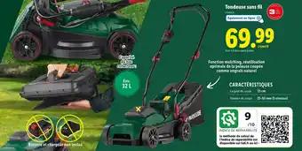 Parkside Tondeuse sans fil
