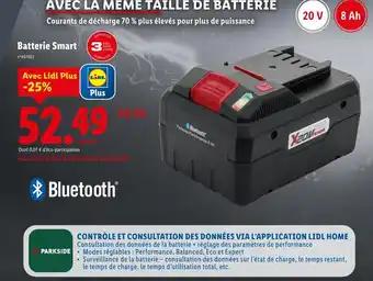 PARKSIDE Batterie smart