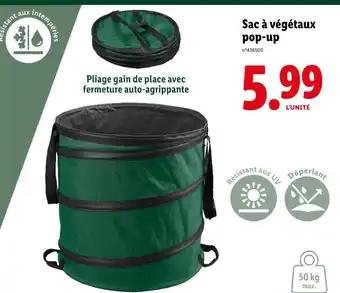 Sac à végétaux pop-up
