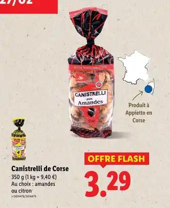 Canistrelli de Corse