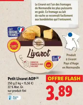 Petit Livarot AOP