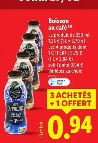 SELECT & GO Boisson au café